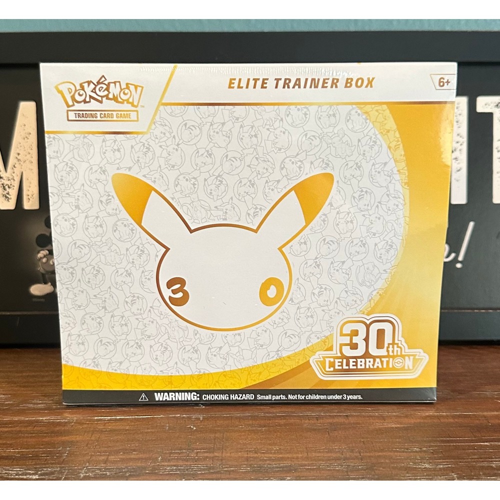 Pokemon TCG 30th Celebration Elite Trainer Box ETB Sealed 30th Anniversary